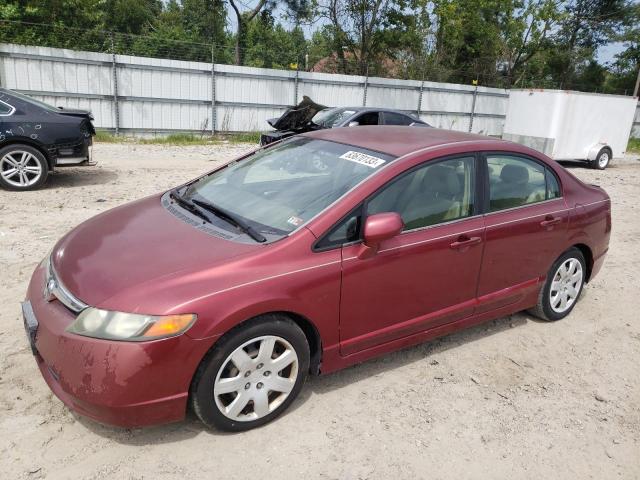 HONDA CIVIC LX 2006 with VIN 1HGFA16596L058293 - Photo from auction