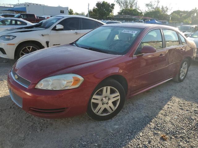 CHEVROLET IMPALA LT 2013 with VIN 2G1WG5E31D1250730 - Photo from auction