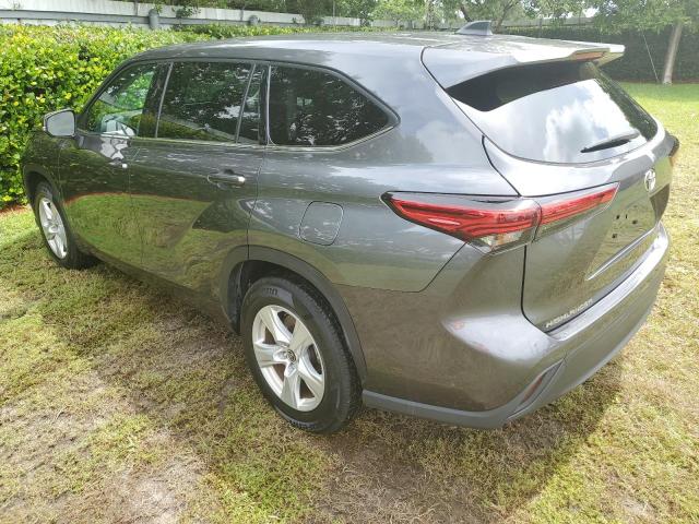 Photo 2 from auction – 2022 TOYOTA HIGHLANDER with VIN 5TDZZRAH9NS545351