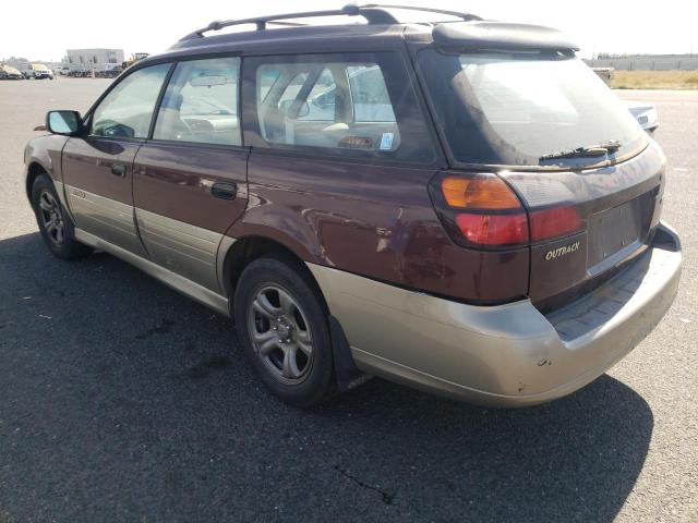 Photo 2 from auction – 2000 SUBARU LEGACY OUT with VIN 4S3BH6757Y7669682