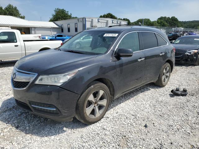ACURA MDX 2014 with VIN 5FRYD4H22EB042598 - Photo from auction