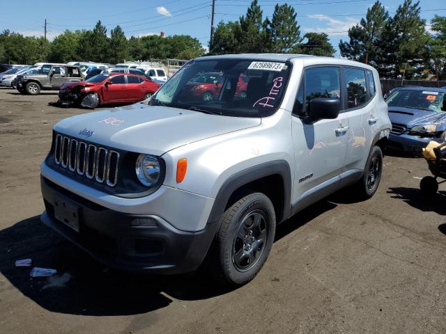 Photo 1 from auction – 2016 JEEP RENEGADE S with VIN ZACCJBAT9GPD32117