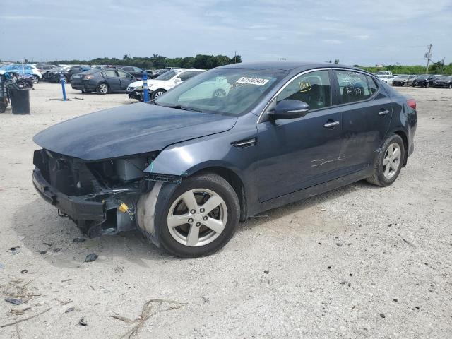KIA OPTIMA LX 2015 with VIN KNAGM4A76F5559065 - Photo from auction