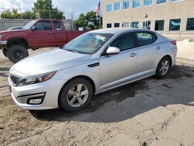 KIA OPTIMA LX 2014 with VIN 5XXGM4A71EG284220 - Photo from auction