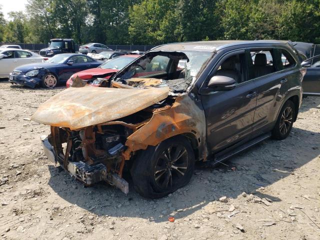 TOYOTA HIGHLANDER 2016 with VIN 5TDJKRFH6GS349199 - Photo from auction