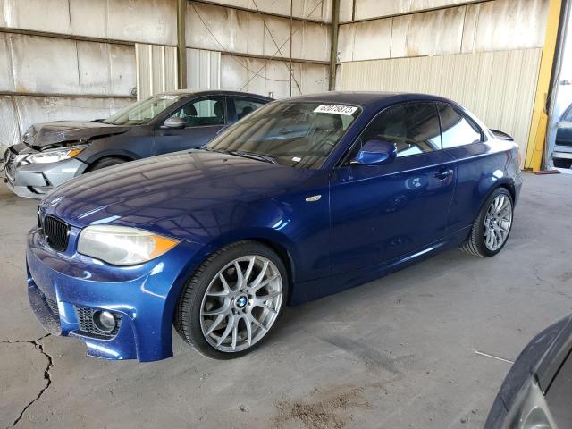 BMW 128 I 2012 with VIN WBAUP9C56CVL91801 - Photo from auction