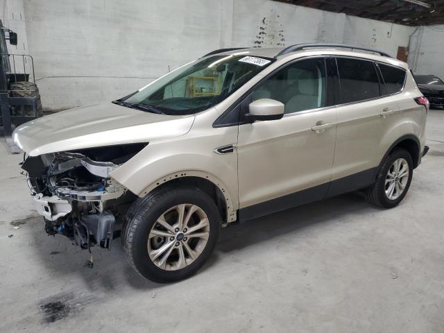 FORD ESCAPE SE 2018 with VIN 1FMCU9GD6JUA86077 - Photo from auction