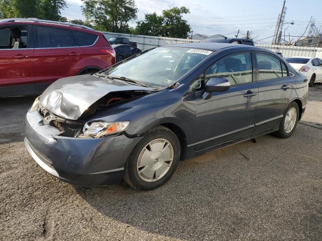 Photo 1 from auction – 2008 HONDA CIVIC HYBR with VIN JHMFA36268S028580