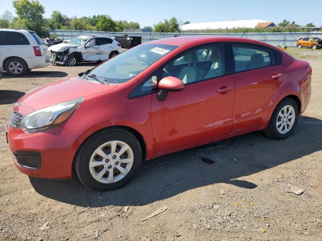 KIA RIO LX 2013 with VIN KNADM4A3XD6120314 - Photo from auction