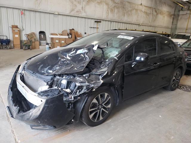 HONDA CIVIC EX 2013 with VIN 19XFB2F88DE041504 - Photo from auction