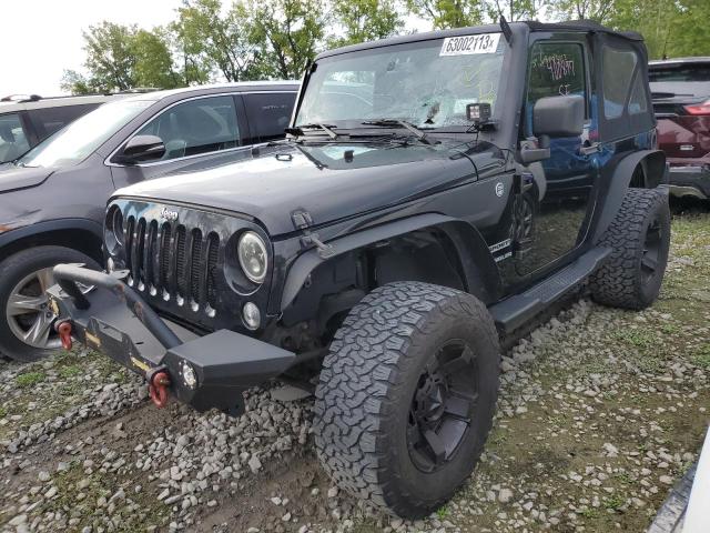 JEEP WRANGLER S 2015 with VIN 1C4AJWAG4FL773870 - Photo from auction