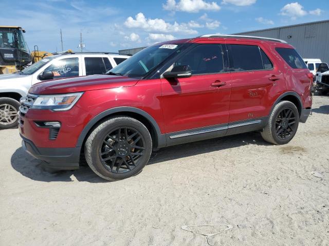 FORD EXPLORER X 2018 with VIN 1FM5K7D80JGA52175 - Photo from auction