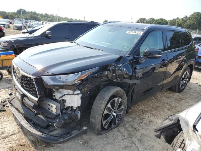 TOYOTA HIGHLANDER 2020 with VIN 5TDHZRBH6LS036521 - Photo from auction