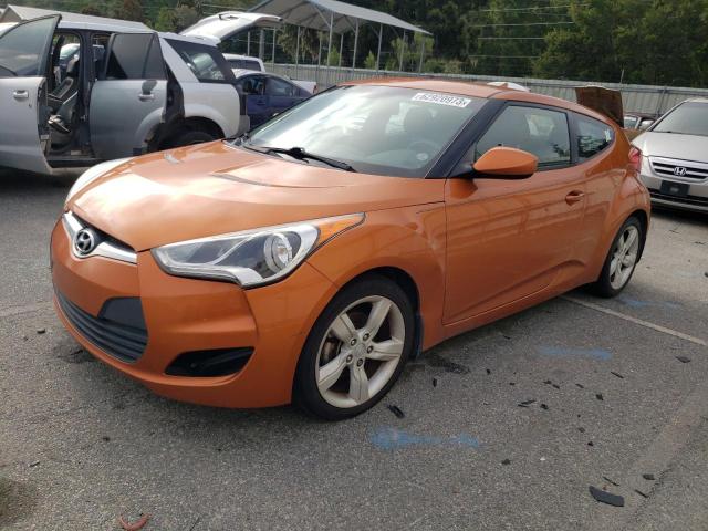 HYUNDAI VELOSTER 2013 with VIN KMHTC6AD8DU136346 - Photo from auction