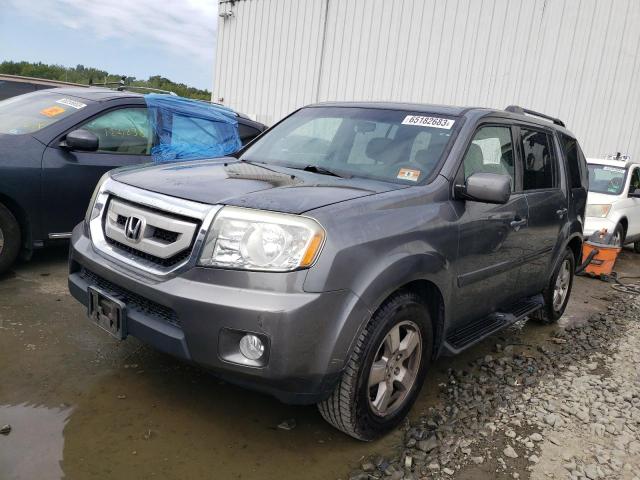 HONDA PILOT EX 2011 with VIN 5FNYF4H43BB003589 - Photo from auction