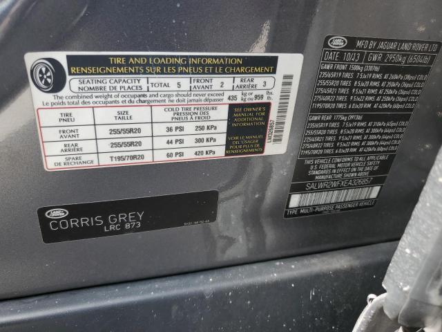 Photo 14 from auction – 2014 LAND ROVER RANGE ROVE with VIN SALWR2WFXEA326857