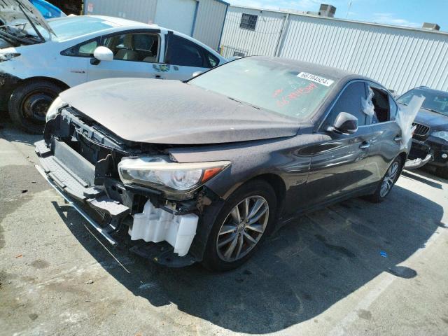INFINITI Q50 BASE 2016 with VIN JN1CV7AP0GM202457 - Photo from auction