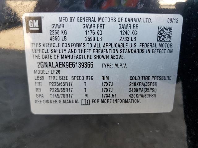Photo 14 from auction – 2014 CHEVROLET EQUINOX LS with VIN 2GNALAEK9E6139366