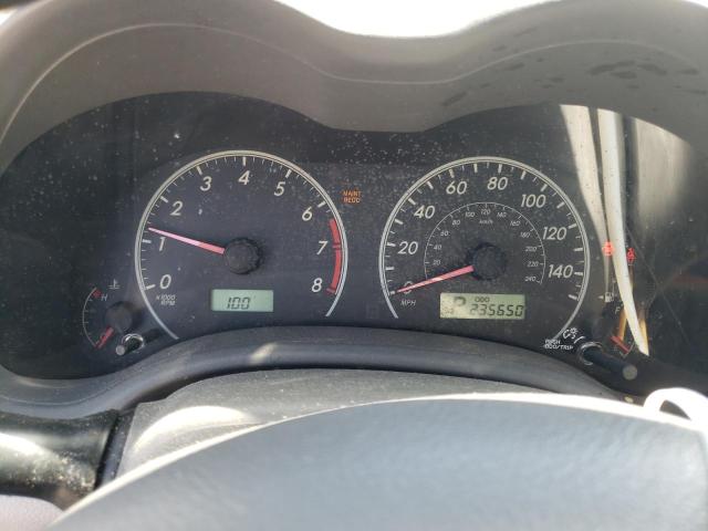 Photo 9 from auction – 2009 TOYOTA COROLLA BA with VIN JTDBL40E099048450