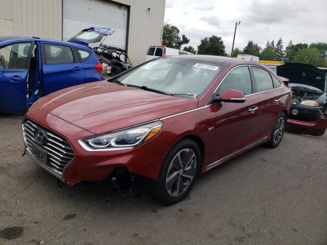 Photo 1 from auction – 2018 HYUNDAI SONATA HYB with VIN KMHE34L30JA082197
