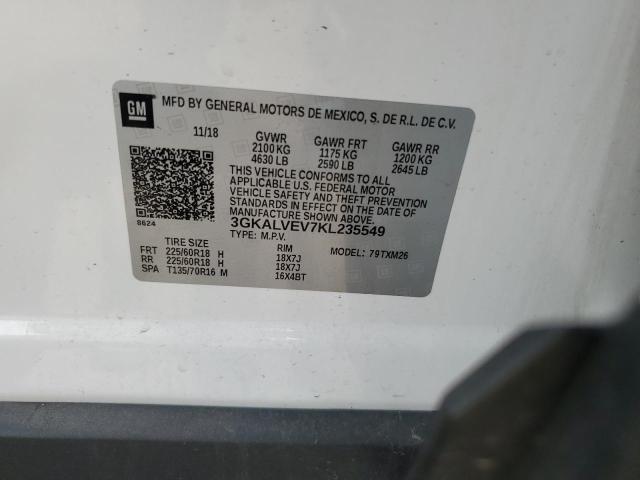 Photo 14 from auction – 2019 GMC TERRAIN SL with VIN 3GKALVEV7KL235549