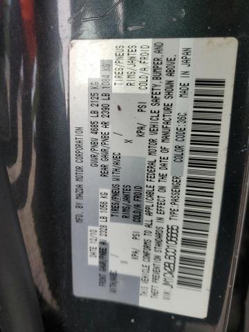 Photo 14 from auction – 2012 MAZDA 5 with VIN JM1CW2BL6C0106665