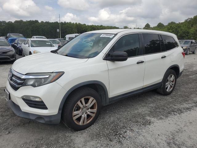 HONDA PILOT LX 2017 with VIN 5FNYF5H15HB015778 - Photo from auction