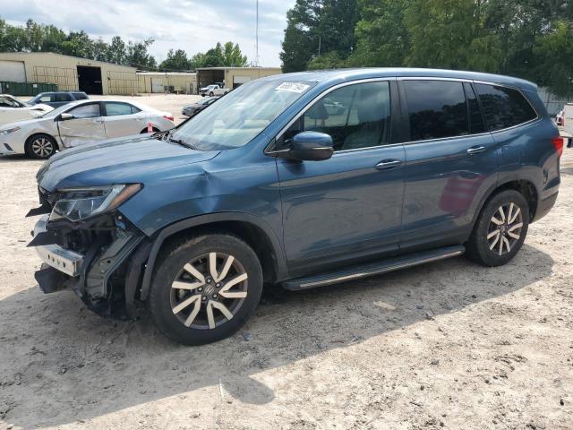 HONDA PILOT EXL 2019 with VIN 5FNYF5H41KB006237 - Photo from auction