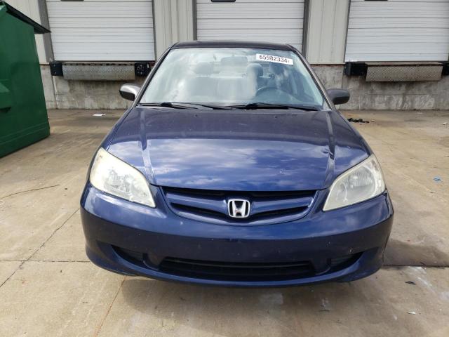 Photo 5 from auction – 2005 HONDA CIVIC LX with VIN 2HGES16535H516995