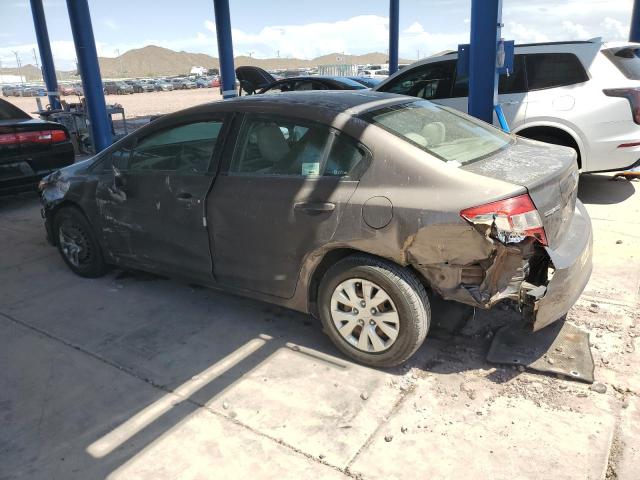 Photo 2 from auction – 2012 HONDA CIVIC LX with VIN 2HGFB2E51CH513649