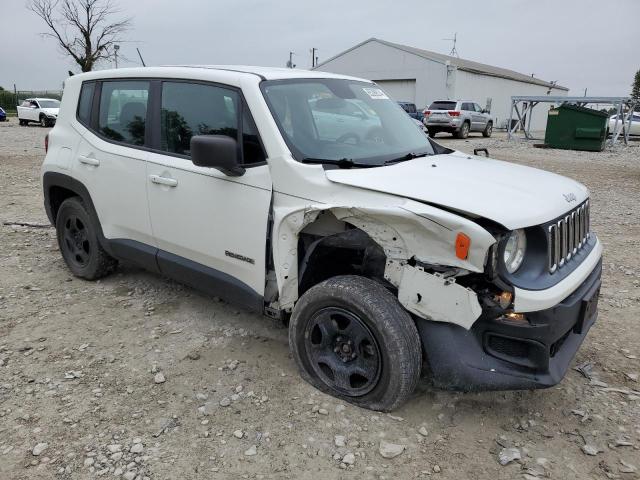Photo 4 from auction – 2016 JEEP RENEGADE S with VIN ZACCJBAT3GPD30315