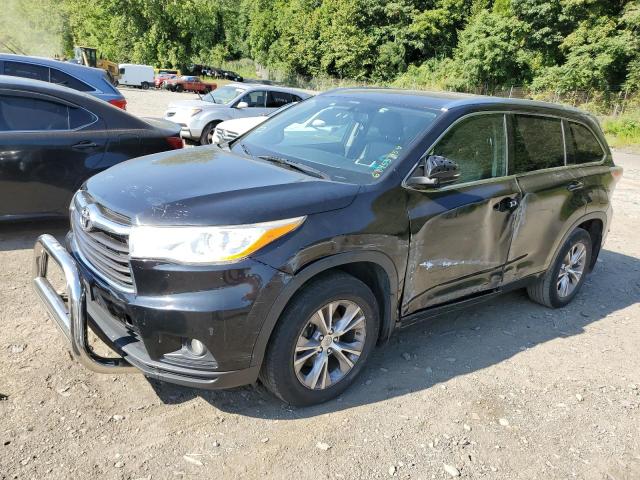 TOYOTA HIGHLANDER 2015 with VIN 5TDJKRFH9FS117162 - Photo from auction