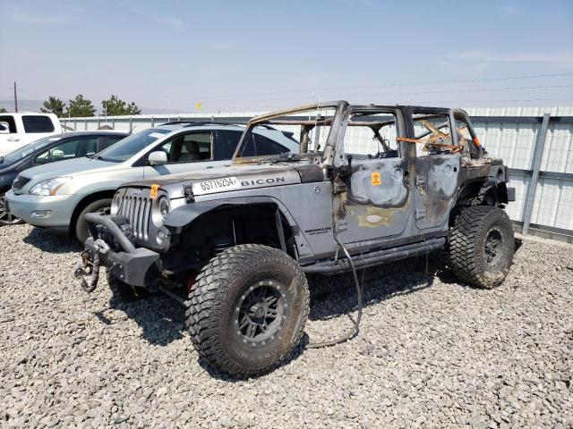 JEEP WRANGLER U 2015 with VIN 1C4BJWFGXFL757038 - Photo from auction