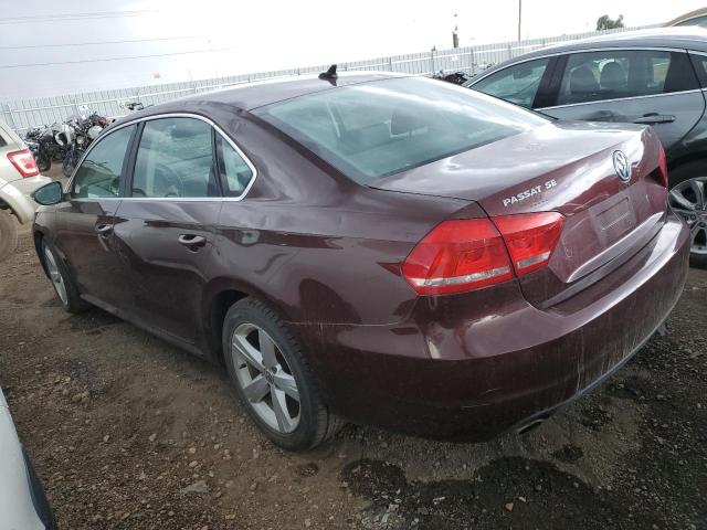 Photo 2 from auction – 2012 VOLKSWAGEN PASSAT SE with VIN 1VWBP7A32CC061839