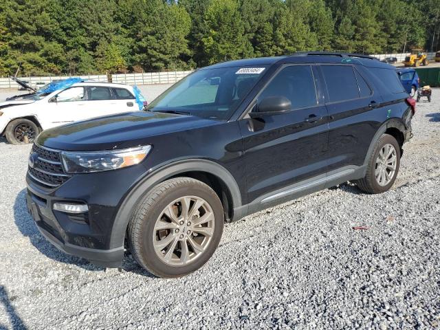 FORD EXPLORER X 2021 with VIN 1FMSK7DH9MGC38014 - Photo from auction