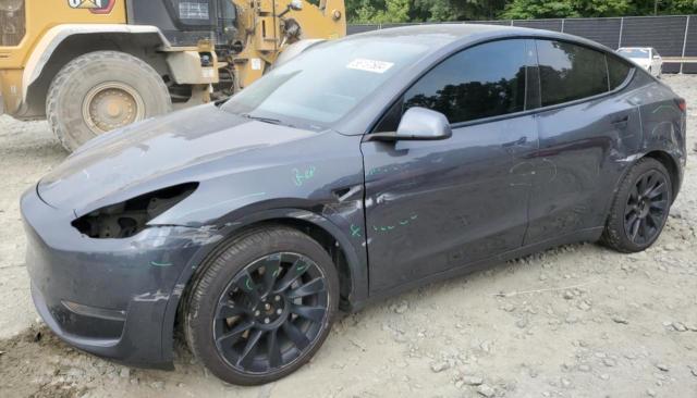 TESLA MODEL Y 2021 مع رقم تعريف المركبة 5YJYGDEE5MF062169 - صورة من المزاد