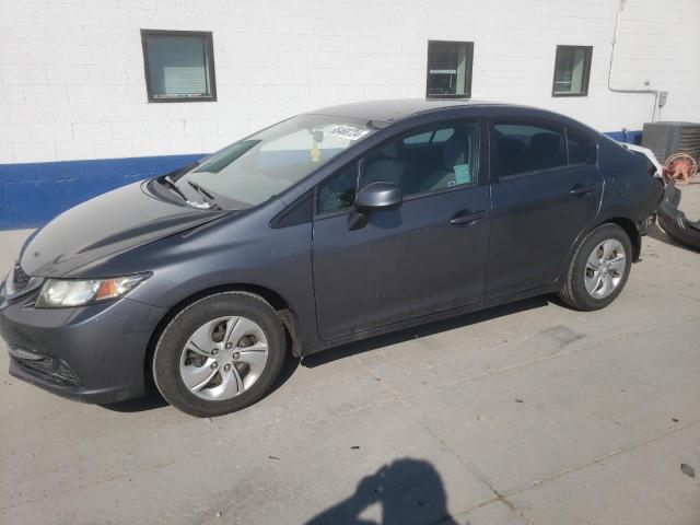 HONDA CIVIC LX 2013 with VIN 19XFB2F58DE272179 - Photo from auction
