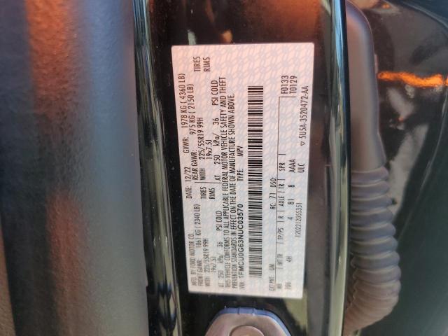 Photo 14 from auction – 2022 FORD ESCAPE SE with VIN 1FMCU0G63NUC03570