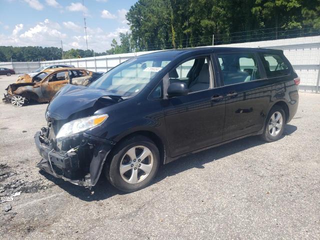TOYOTA SIENNA 2017 with VIN 5TDZZ3DC1HS852238 - Photo from auction