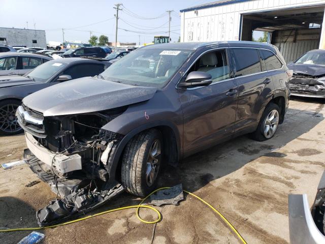 TOYOTA HIGHLANDER 2016 with VIN 5TDDKRFH1GS262842 - Photo from auction