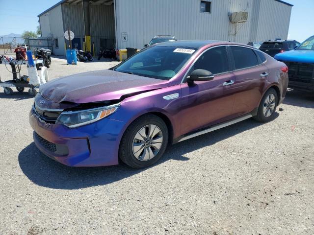 KIA OPTIMA HYB 2017 with VIN KNAGT4LE7H5011187 - Photo from auction