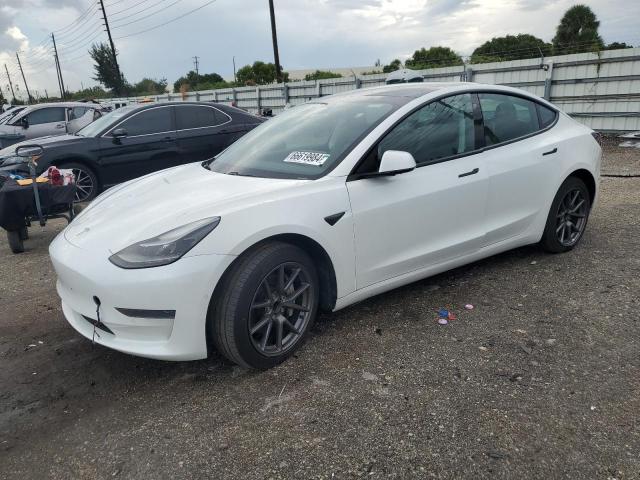 TESLA MODEL 3 2021 with VIN 5YJ3E1EA6MF048647 - Photo from auction