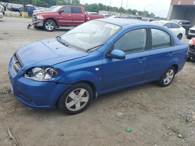CHEVROLET AVEO BASE 2007 with VIN KL1TD56687B057692 - Photo from auction