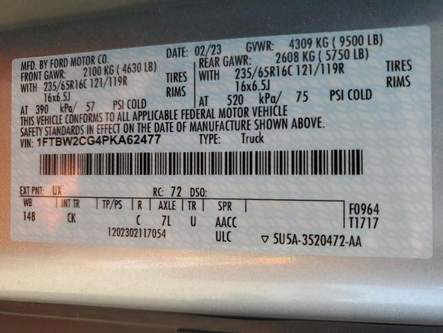 Photo 10 from auction – 2023 FORD TRANSIT T- with VIN 1FTBW2CG4PKA62477
