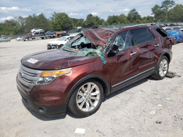 FORD EXPLORER X 2015 with VIN 1FM5K7D87FGC37833 - Photo from auction