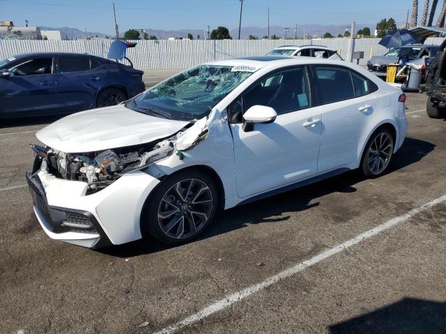 TOYOTA COROLLA SE 2021 with VIN 5YFP4MCE3MP076356 - Photo from auction