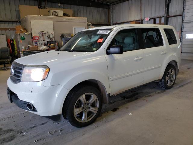 HONDA PILOT LX 2012 with VIN 5FNYF4H55CB062329 - Photo from auction