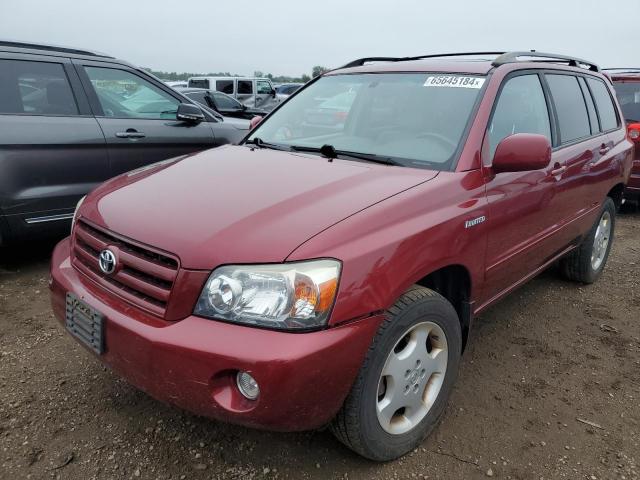 TOYOTA HIGHLANDER 2005 with VIN JTEEP21A450087683 - Photo from auction