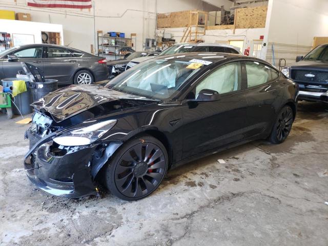 TESLA MODEL 3 2021 with VIN 5YJ3E1EC5MF056515 - Photo from auction