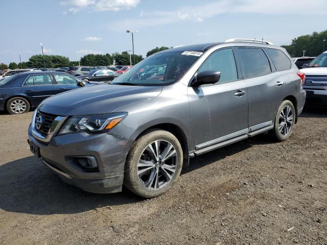 NISSAN PATHFINDER 2018 with VIN 5N1DR2MM7JC637706 - Photo from auction